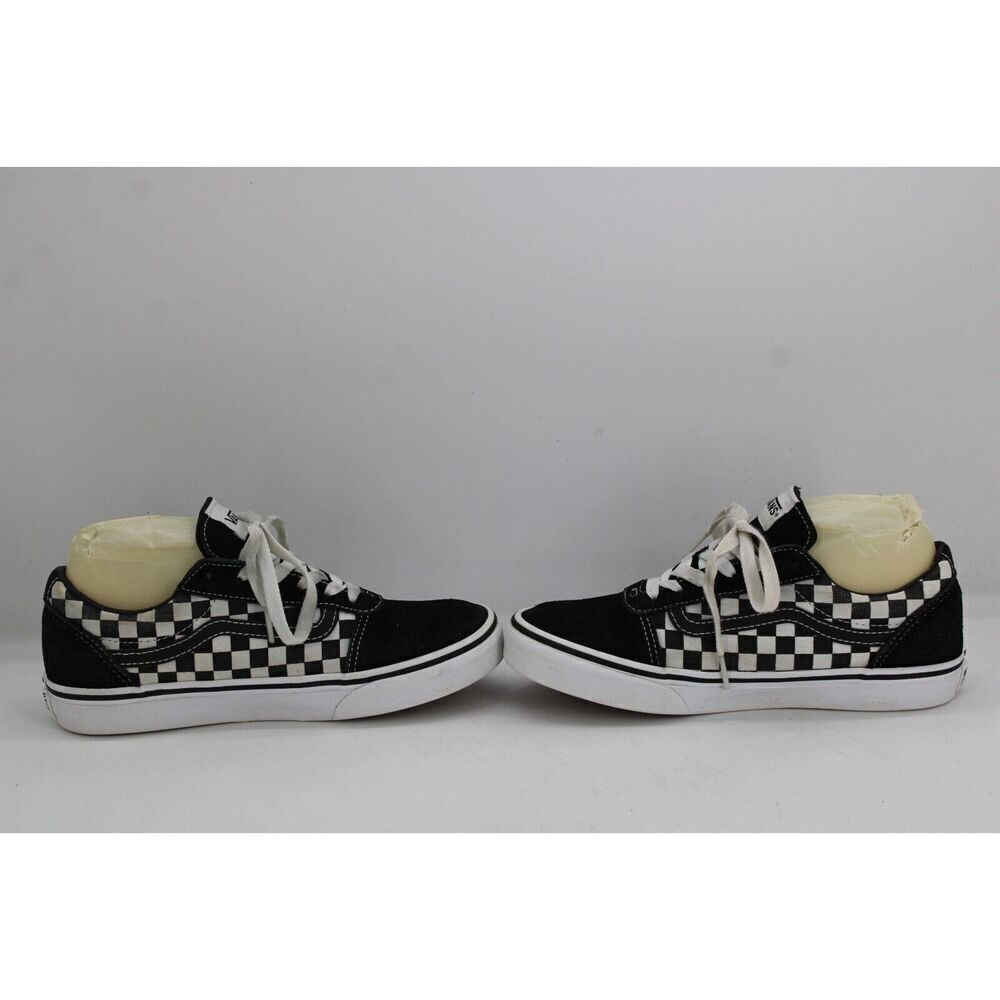 VANS OFF THE WALL youth sz 5 lace up checkered low top sneaker - Picture 7 of 11